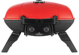 Napoleon TRAVELQ 285 Series TQ285-RD-1-A Gas Grill with Griddle, 12,000 Btu, Liquid Propane, 2-Burner, Red