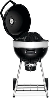 Napoleon Professional 22 PRO22K-LEG-3 Charcoal Kettle Grill, 360 sq-in Primary Cooking Surface, Black, Steel Body