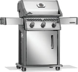 Napoleon Rogue 425 Series R425NSS-2 Gas Grill, 42,000 Btu/hr BTU, Natural Gas, 3-Burner, Smoker Included: Yes