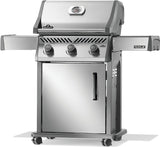 Napoleon Rogue 425 Series R425NSS-2 Gas Grill, 42,000 Btu/hr BTU, Natural Gas, 3-Burner, Smoker Included: Yes
