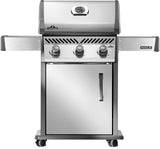 Napoleon Rogue 425 Series R425NSS-2 Gas Grill, 42,000 Btu/hr BTU, Natural Gas, 3-Burner, Smoker Included: Yes
