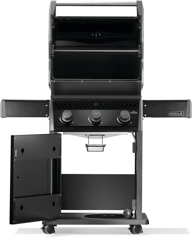 Napoleon Rogue 425 Series R425PK-2 Gas Grill, 42,000 Btu, Propane, 3-Burner, 425 sq-in Primary Cooking Surface