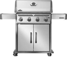 Napoleon Rogue 525 Series R525NSS-2 Gas Grill, 48,000 Btu/hr BTU, Natural Gas, 4-Burner, Smoker Included: Yes