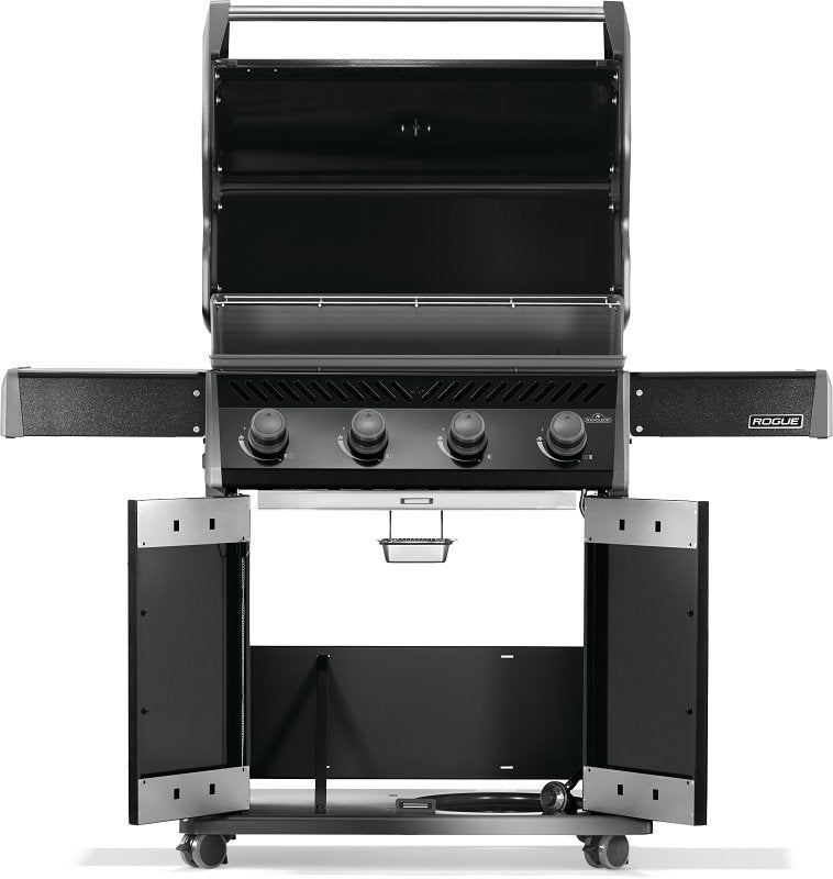 Napoleon Rogue 525 Series R525PK-2 Gas Grill, 48,000 Btu, Propane, 4-Burner, 525 sq-in Primary Cooking Surface