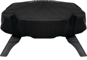 Napoleon TravelQ Series 61286 Grill Cover, 31 in W, 21 in D, 15 in H, Vinyl, Gray