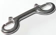 Baron 163M Double Pattern Chain Snap, 80 lb Working Load, Iron, Nickel-Plated