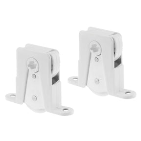 Prime-Line B 684 Roller Assembly, 1 in Dia Roller, 1/4 in W Roller, Aluminum, White