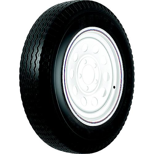 Loadstar Bias Tire and Wheel (Rim) Assembly 480-12 4 Hole 4 Ply