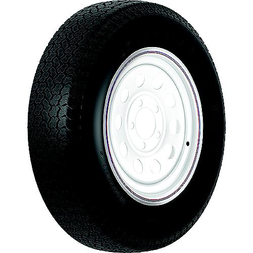 Loadstar Bias Tire and Wheel (Rim) Assembly ST175/80D-13 5 Hole B Ply