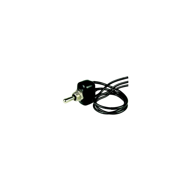 BEP 1002005 Sealed Dipped Toggle Switch, (On)'OFF'(On), SPDT, 8" Wire Leads