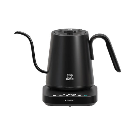 Peugeot Brest Series PB-EK231 Electric Kettle, 0.8 L, 1200 W, Stainless Steel, Matte Black, 200 mm L, 196 mm W, 290 mm H