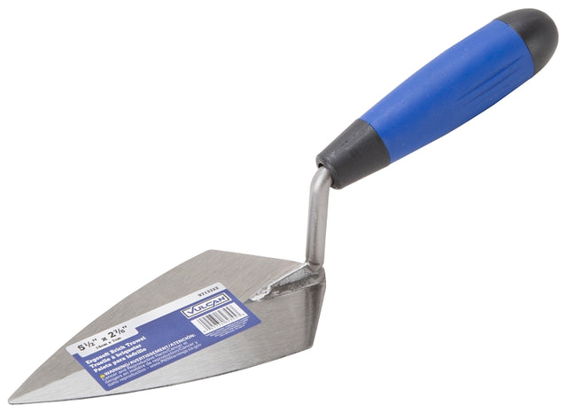 Vulcan 36605-3L Brick Trowel, 5-1/2 in L Blade, 2-7/8 in W Blade, HCS Blade