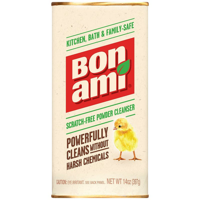 Bon Ami 04410 Cleanser, 14 oz, Powder