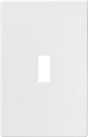 Eaton Wiring Devices PJS1W Wallplate, Mid-Size, 4-7/8 in L, 3.12 in W, 1-Gang, Polycarbonate, High-Gloss