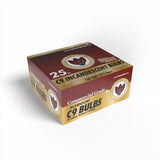 Holiday Bright Lights Incandescent C9 Red 25 ct Replacement Christmas Light Bulbs 0.08 ft.