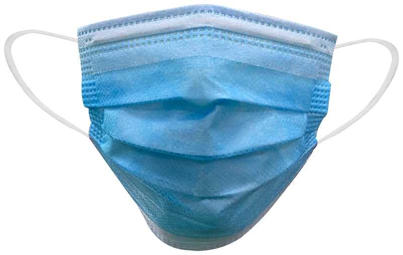Exclusively Orgill WGBZ04-20 Hakuna Matata Kid's Face Mask, 5-1/2 x 3-1/2 in, 3 -Layer, Blue, Disposable