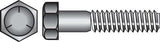 HILLMAN 1/2 in. D X 4-1/2 in. L Heat Treated Zinc Steel Hex Head Cap Screw 25 pk