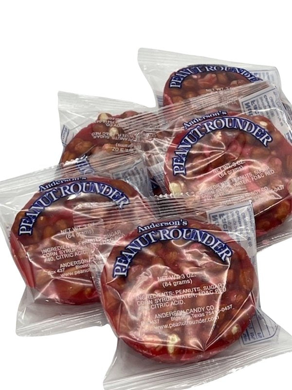 Anderson's 19802 Peanut Rounders/Peanut Patties, 3 oz, Pack of 24