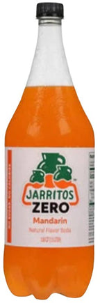Jarritos 1550100 Soda, Mandarin, 17.7 oz Bottle, Pack of 24