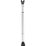 Master Lock 265DCCSEN Door Security Bar, 27-1/2 to 42 in L, 3-3/4 in W, Steel, Black/White, Matte