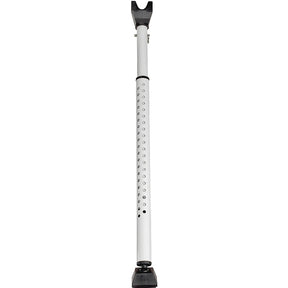 Master Lock 265DCCSEN Door Security Bar, 27-1/2 to 42 in L, 3-3/4 in W, Steel, Black/White, Matte