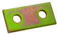 SuperStrut 200 Series ZAB206-10 Flat Straight Bracket, Steel, Gold, Galvanized