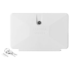 Dura Faucet DFSA170DWT Exterior Shower Replacement Door, White