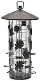 Perky-Pet 337 Wild Bird Feeder, Metal, Rustic Brown, Hanging