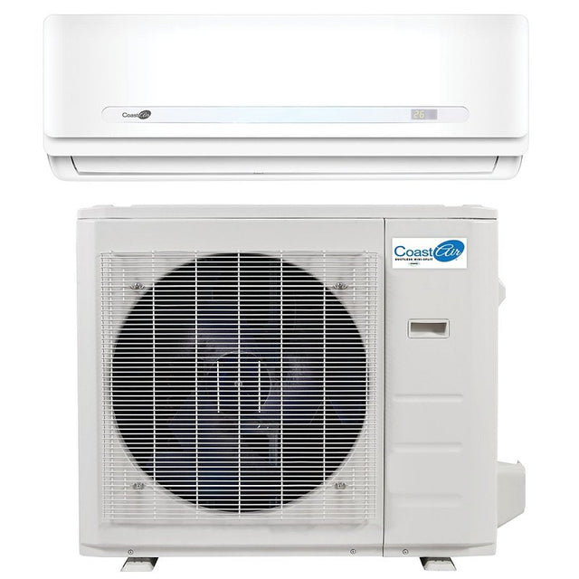 Coast air B-CAD09-0 Heat Pump, 115 V, 60 Hz, 9000 Btu/hr Cooling, 12.7 Btu/W-hr EER, 172 to 252 sq-ft Coverage Area