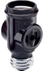 Legrand 1403CC10 Keyless Lamp Holder, 660 W, Brown