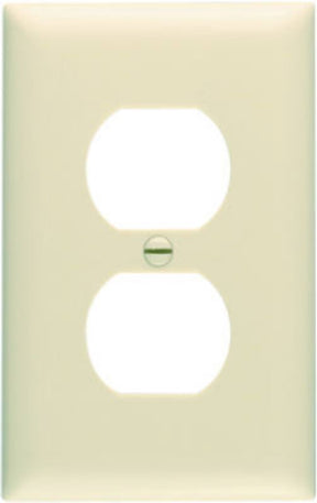 Pass & Seymour TradeMaster TP Series TP8ICC100 Wallplate, 4-11/16 in L, 2.937 in W, Standard, 1-Gang, Nylon, Ivory