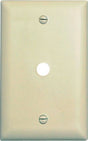 Pass & Seymour TradeMaster TP Series TP11ICC15 Wallplate, 4.7 in L, 2.94 in W, 1-Gang, Nylon, Ivory