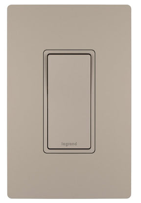 Pass & Seymour radiant TM874NICC6 Decorator Paddle Switch, 15 A, 120/277 VAC, Back Wire, Push Wire, Side Wire Terminal