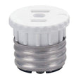 Pass & Seymour 125BPCC5 Lamp Holder Adapter, 600 W, White