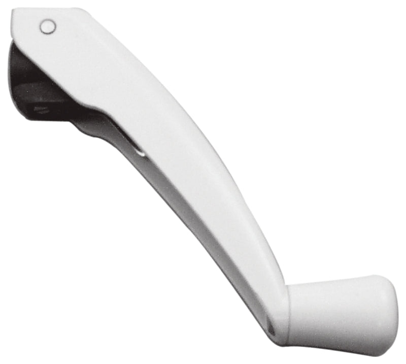 AmesburyTruth TH 22253 Crank Handle, White, Zinc