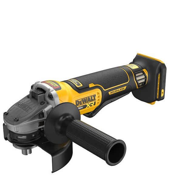 DEWALT DCG410B Cordless Angle Grinder, Tool Only, 20 V, 4-1/2 to 5 in Dia Wheel, Adjustable Wheel, 9000 rpm Speed