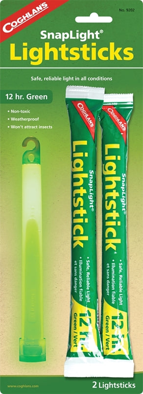 Coghlan's 9202 Light Stick, 12 hr Average Life, Green Light
