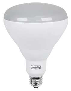 Feit Electric BR40DM/927CA LED Bulb, Flood/Spotlight, 850 Lumens, 9.4 W, BR40 Lamp, 65 W Equivalent, E26 Lamp Base