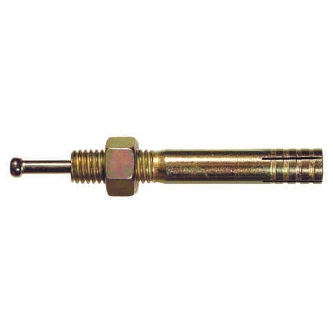 HILLMAN 1/2 in. D X 4-3/4 in. L Steel Round Head Strike Anchor 1 pk
