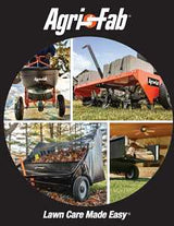 Agri-Fab 45-0527 Tow Spreader, 17,500 sq-ft Coverage Area, 110 lb Hopper, Poly Hopper, Pneumatic Wheel