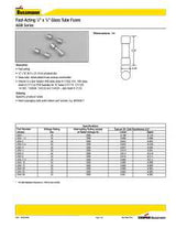 JANDORF AGW Series 60653 Fast Acting Fuse, 30 A, 32 V, 10 kA Interrupt, Glass Body, AGW