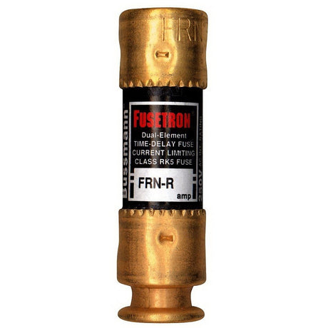 Bussmann FRN-R Series BP/FRN-R-50 Fuse, 50 A, 250 VAC, 125 VDC, 20, 200 kA Interrupt, Fiberglass Body, RK5