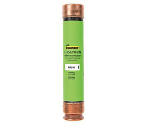 Bussmann FRS-R-10 Fuse, 10 A, 600 VAC, 300 VDC, 20, 200 kA Interrupt, Fiberglass Body, RK5