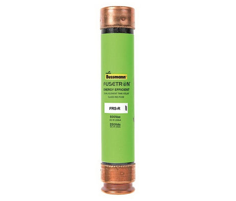 Bussmann FRS-R-10 Fuse, 10 A, 600 VAC, 300 VDC, 20, 200 kA Interrupt, Fiberglass Body, RK5