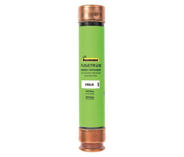 Bussmann FRS-R-10 Fuse, 10 A, 600 VAC, 300 VDC, 20, 200 kA Interrupt, Fiberglass Body, RK5