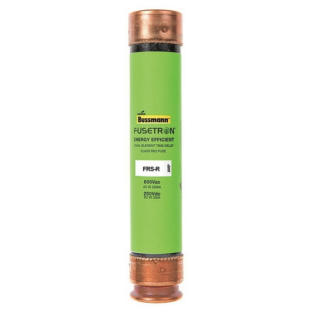 Bussmann FRS-R-15 Fuse, 15 A, 600 VAC, 300 VDC, 20, 200 kA Interrupt, Fiberglass Body, RK5