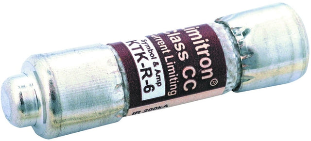 Bussmann KTK-R-30 Fuse, 30 A, 600 VAC, 200 kA Interrupt, Melamine Body, CC, Cartridge, Fast-Acting Fuse