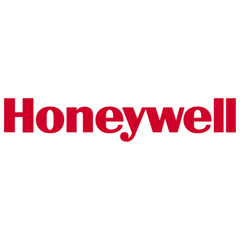 Honeywell logo in red on a white background