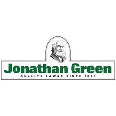 Jonathan Green logo with a portrait of a man on a white background