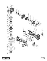 Makita XAG04Z Cut-Off/Angle Grinder, Tool Only, 18 V, 5/8-11 Spindle, 5 in Dia Wheel, 8500 rpm Speed